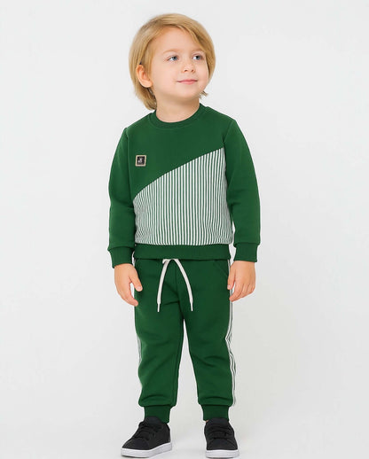 Çapraz Model Burgu Kumaş Erkek Takım