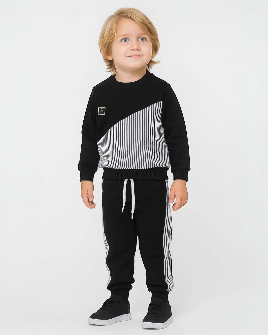 Çapraz Model Burgu Kumaş Erkek Takım