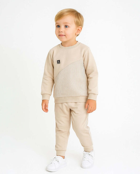 Çapraz Model Burgu Kumaş Erkek Takım