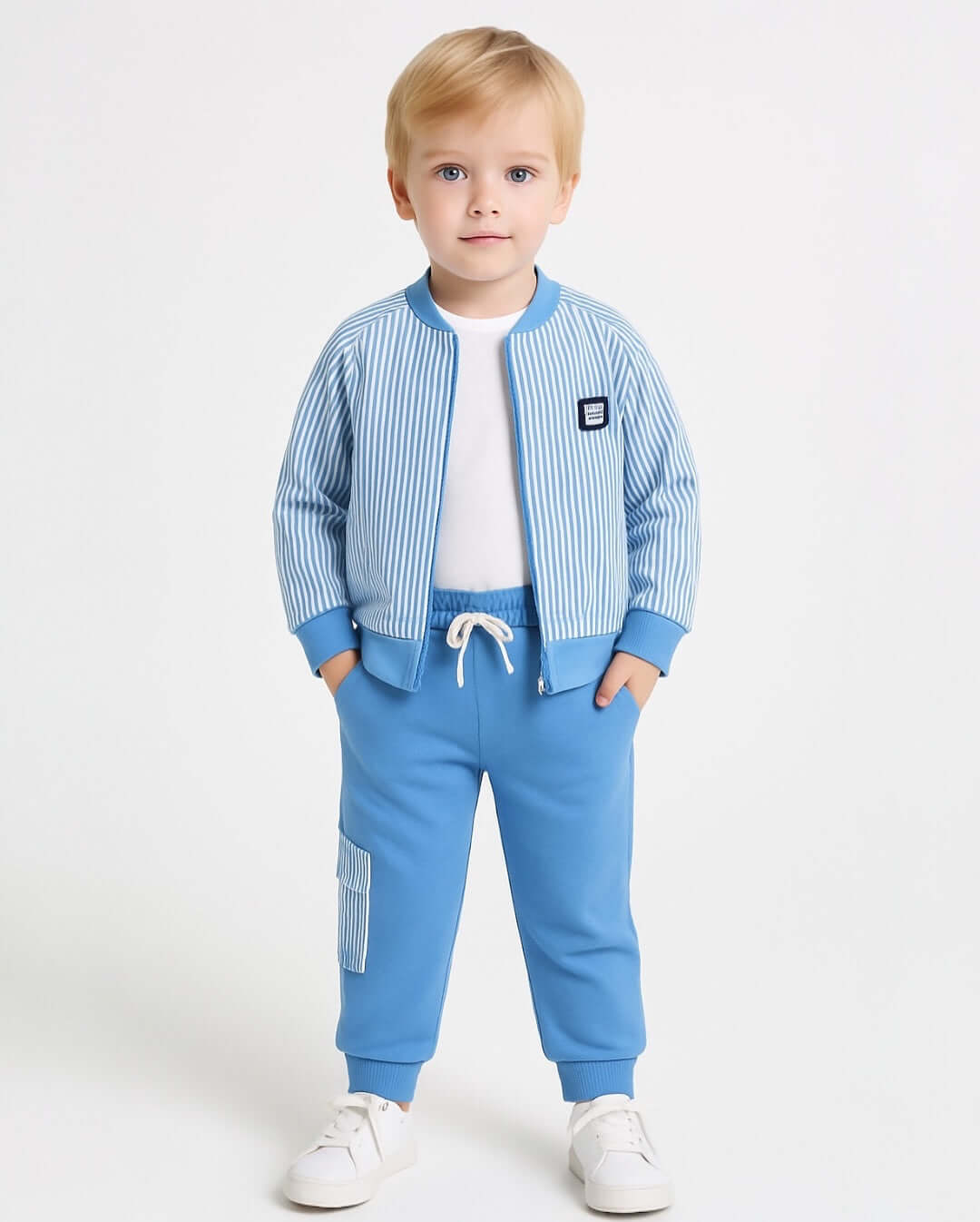 Ceketli 3 Parça Burgu Kumaş Erkek Takım