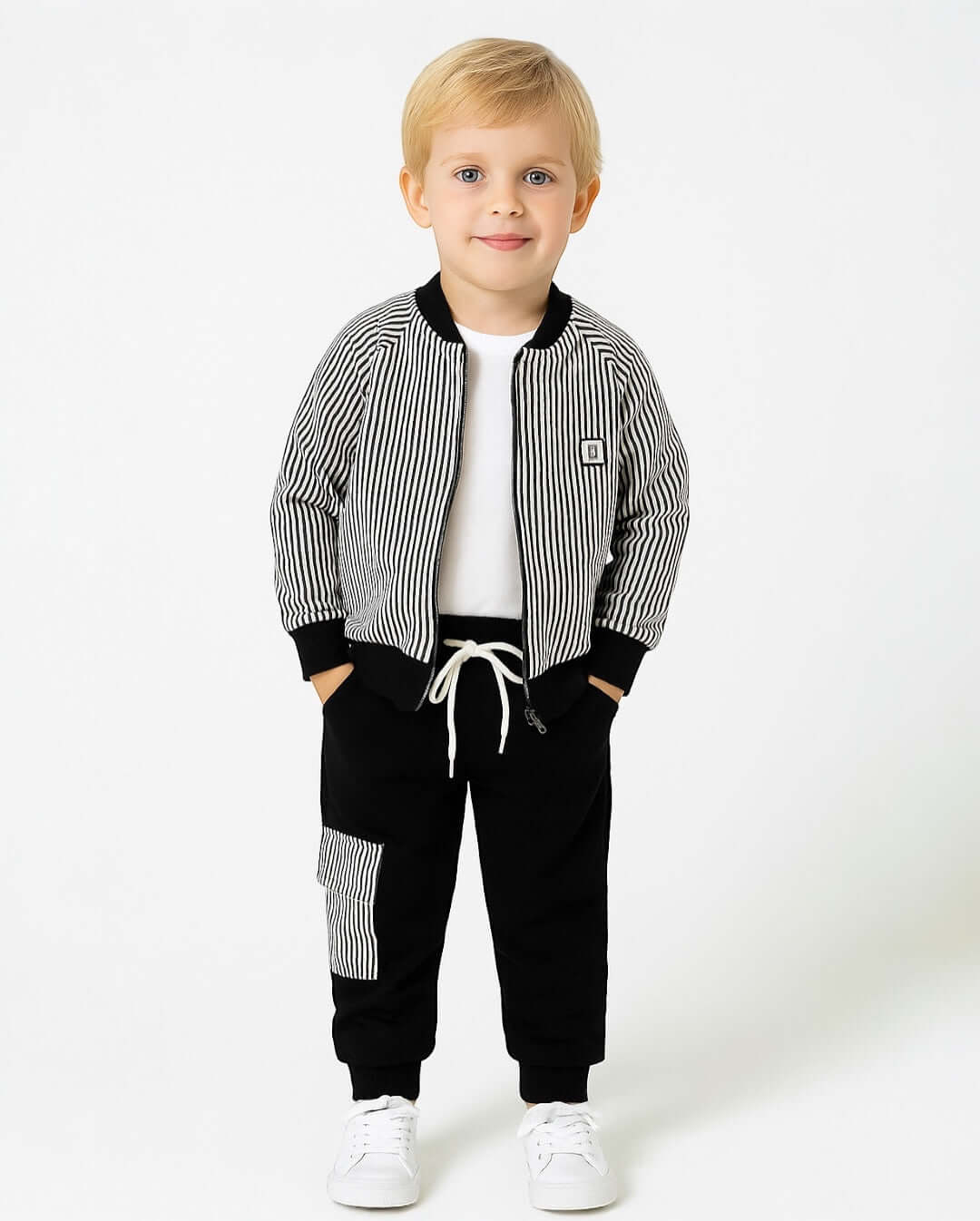 Ceketli 3 Parça Burgu Kumaş Erkek Takım