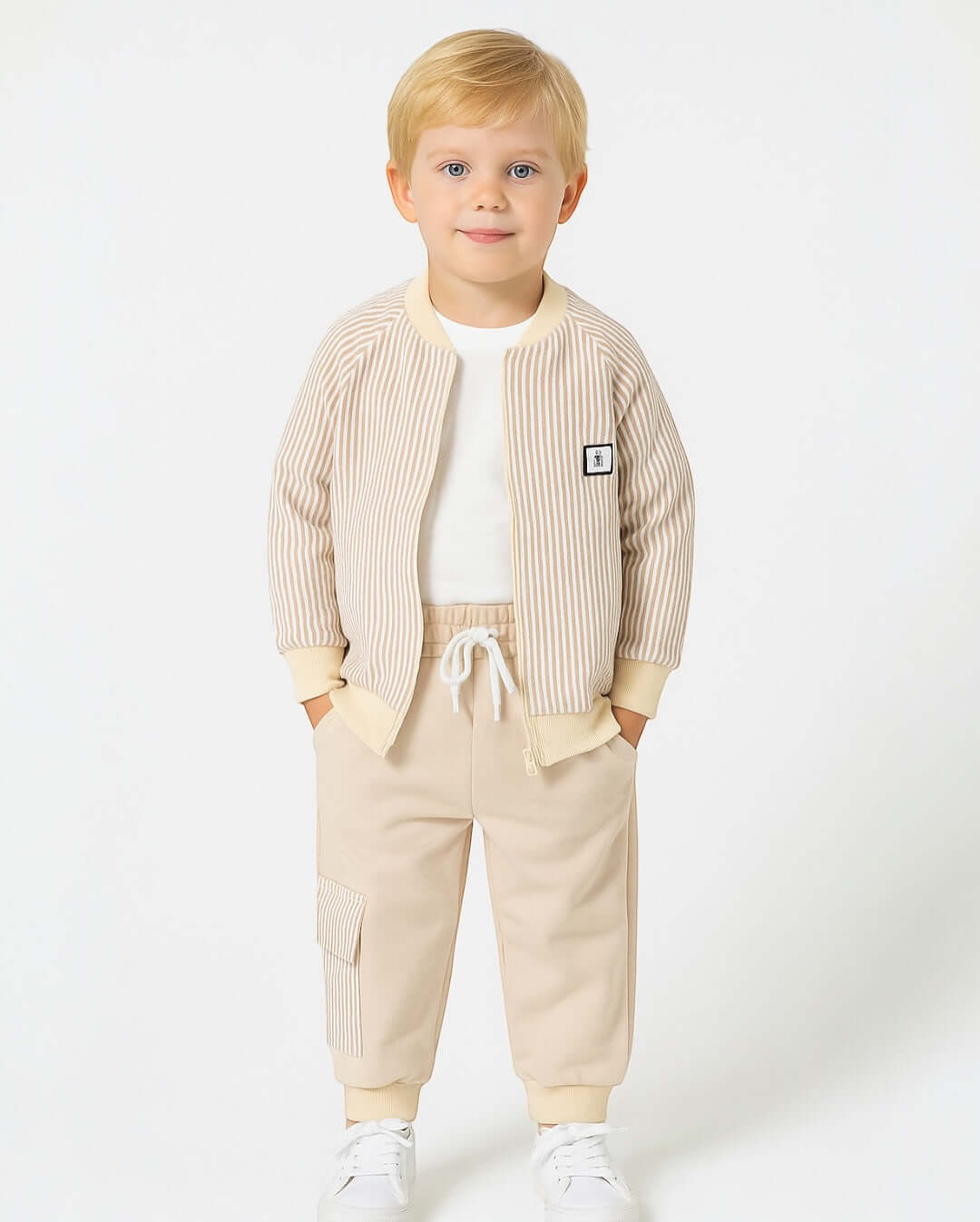 Ceketli 3 Parça Burgu Kumaş Erkek Takım
