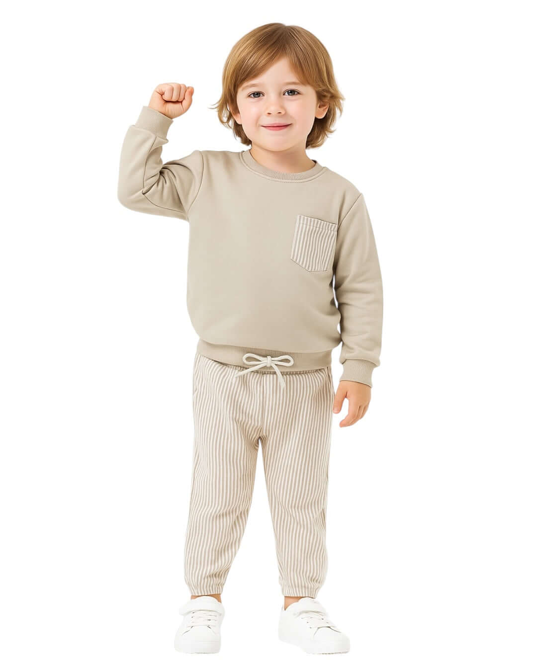 Cep Detaylı Burgu Kumaş Erkek Takım